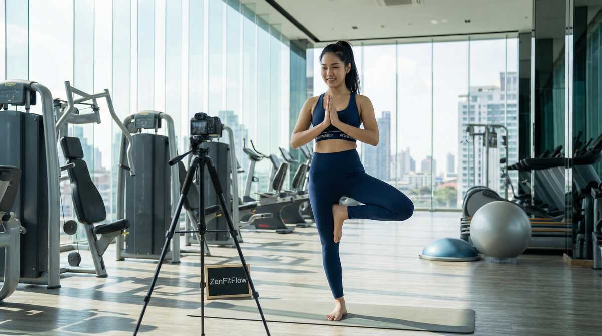 黄色仓库健身视频